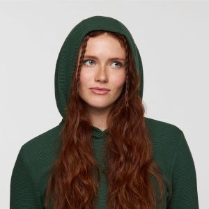 Atajo Long-Sleeve Waffle Hoodie – Women’s