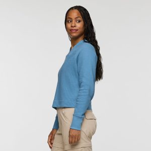 Atajo Long-Sleeve Waffle V-Neck – Women’s