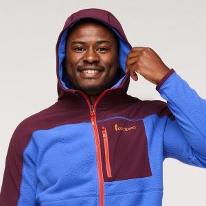 Abrazo Hooded Full-Zip Fleece Jacket – Men’s