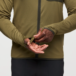 Otero Fleece Full-Zip Hooded Jacket – Men’s