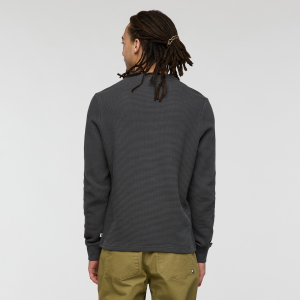 Atajo Long-Sleeve Waffle Henley – Men’s