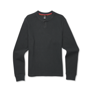 Atajo Long-Sleeve Waffle Henley – Men’s