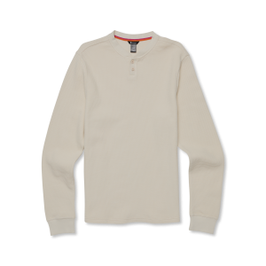 Atajo Long-Sleeve Waffle Henley – Men’s